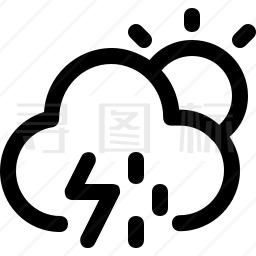 暴雨图标