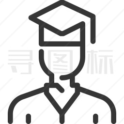 毕业生图标