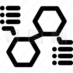 化学公式结构图标