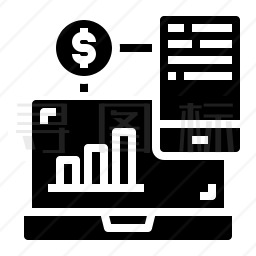 电脑数据图标