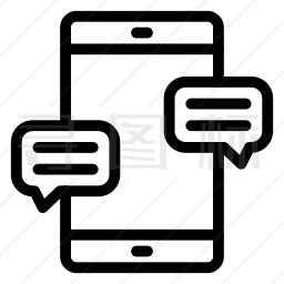 发短信图标