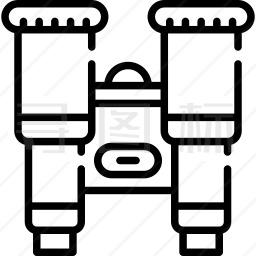 双筒望远镜图标