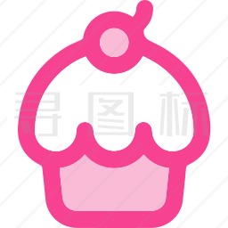 纸杯蛋糕图标