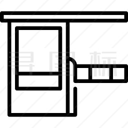 隔离杆图标