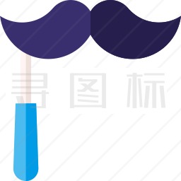 小胡子图标