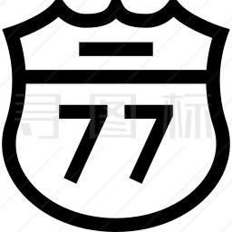 77号公路图标