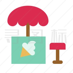 冰淇淋店图标