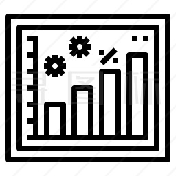 统计图表图标