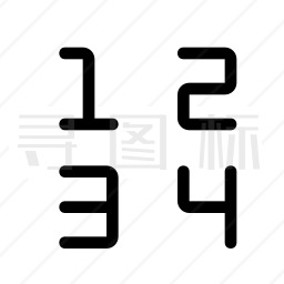 数字图标