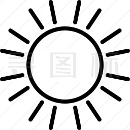 太阳图标