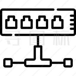 网线插口图标