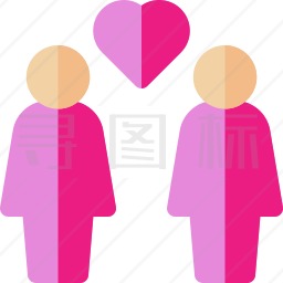 女同性恋图标