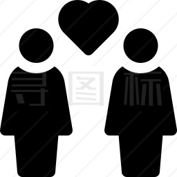 女同性恋图标