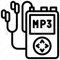 MP3播放器图标