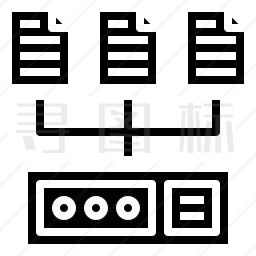 数据传输图标