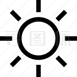 太阳图标