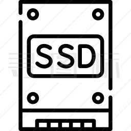 SSD卡图标