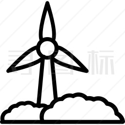 风力发电机图标