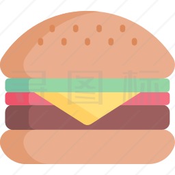 汉堡图标