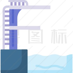 跳水板图标