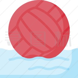 水上排球图标