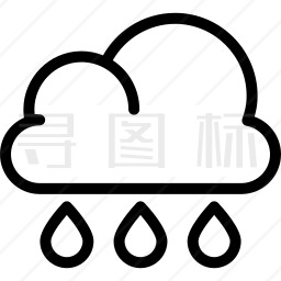 下雨图标