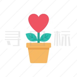 盆栽植物图标