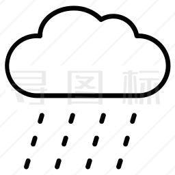 下雨图标