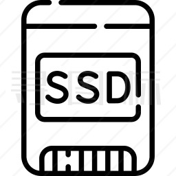 SSD卡图标