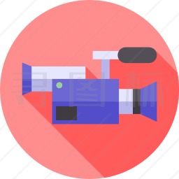 电影摄影机图标