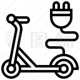 电动滑板车图标