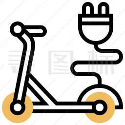 电动滑板车图标