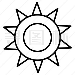 太阳图标