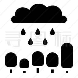 雨图标