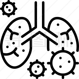 肺炎图标