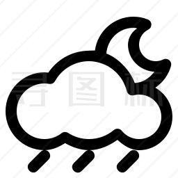 下雨图标