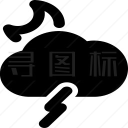 打雷图标