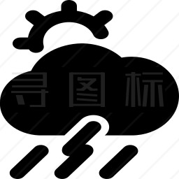 打雷图标