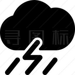 雷雨图标