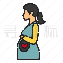 孕妇图标