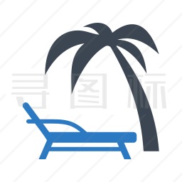 海滩图标