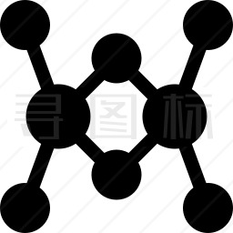 分子结构图标