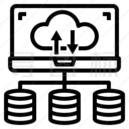 计算机数据传输图标