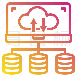 计算机数据传输图标