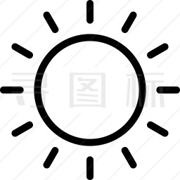 太阳图标