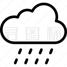 倾盆大雨图标