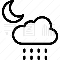 雨图标