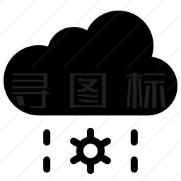 雨夹雪图标