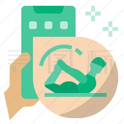 手机瑜伽课程图标