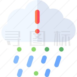 酸雨图标